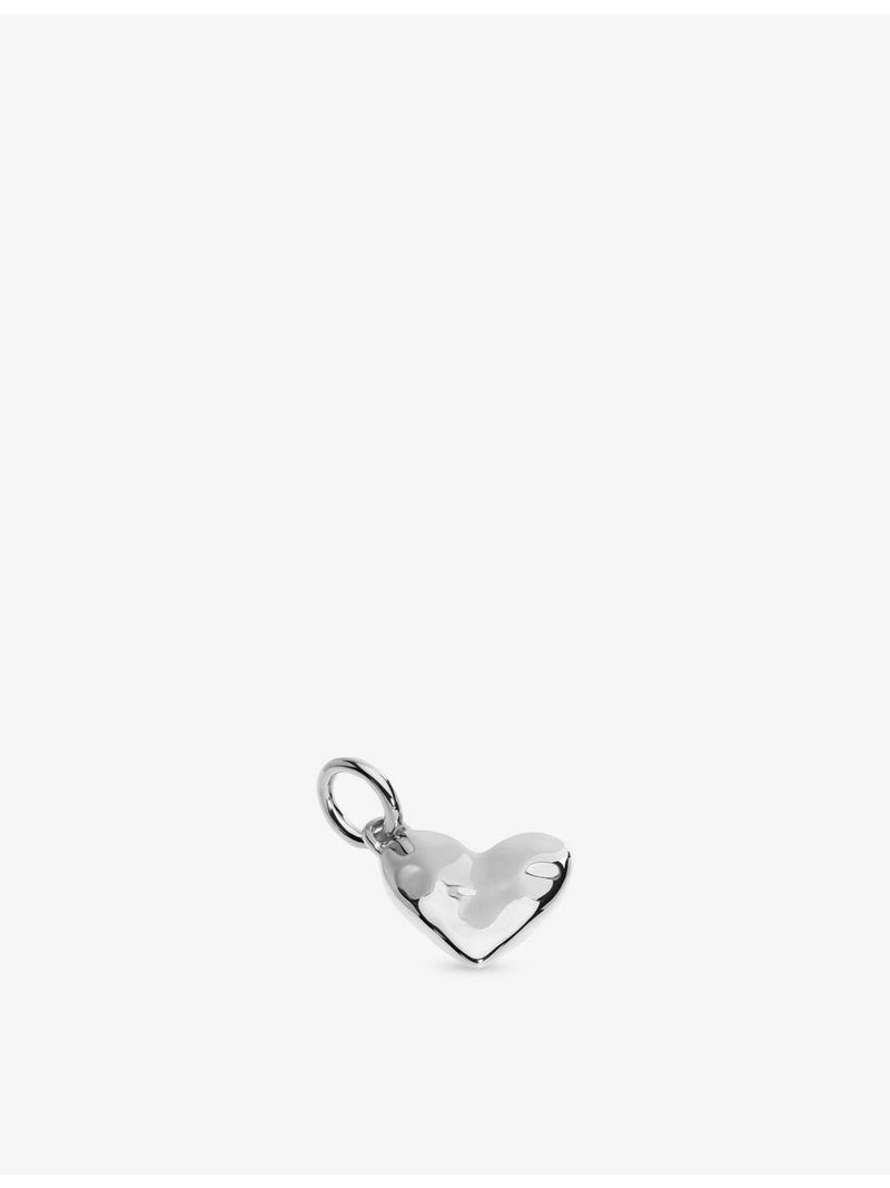Monica Vinader sterling silver heart pendant charm - British product