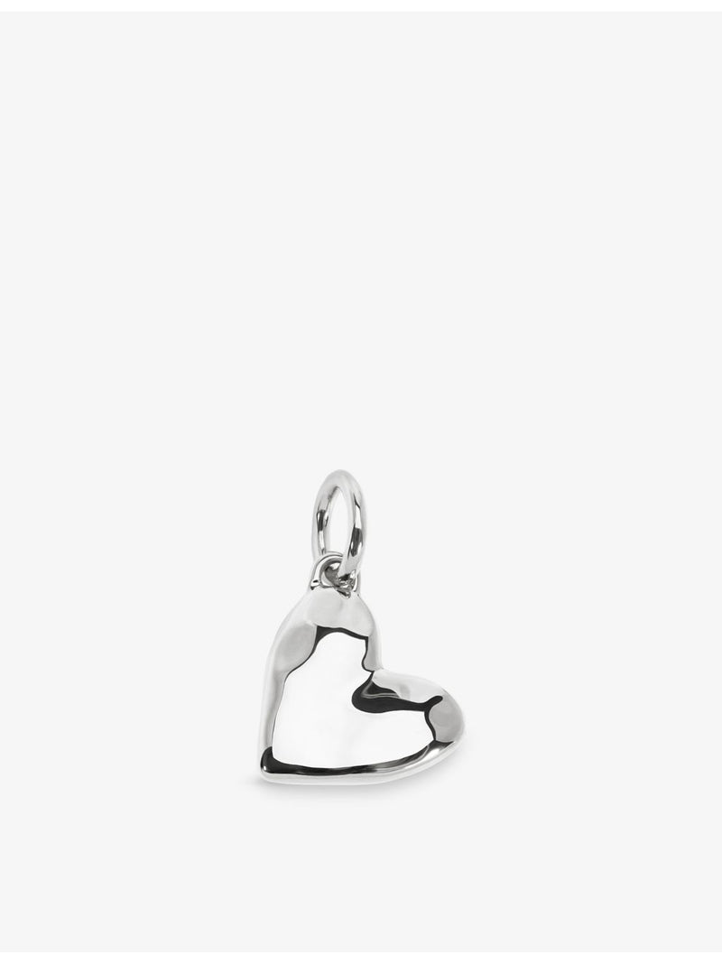 Monica Vinader sterling silver heart pendant charm - British product