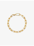 Monica Vinader gold vermeil chain bracelet 18cm, imported from the UK