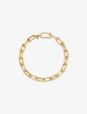 Monica Vinader Alta Mini 18ct Yellow Gold Vermeil Chain Bracelet