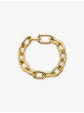 Monica Vinader yellow gold vermeil link bracelet (British brand)