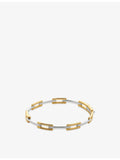 Monica Vinader 18ct yellow gold vermeil slim bangle - British product
