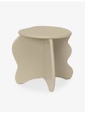 ferm LIVING Slope Stool 30cm curved MDF stool (British brand)