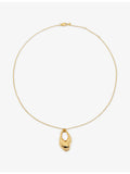 Monica Vinader Antica Large 18ct yellow gold vermeil necklace - British product