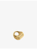 Monica Vinader Antica textured 18ct yellow gold vermeil small pendant (British brand)