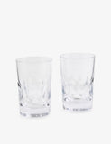 Wedgwood Signet crystal tumblers set of two, UK version