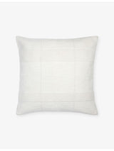 selfridges The White Company Dayton Medium Square Cotton Cushion- Buy online at McGrocer