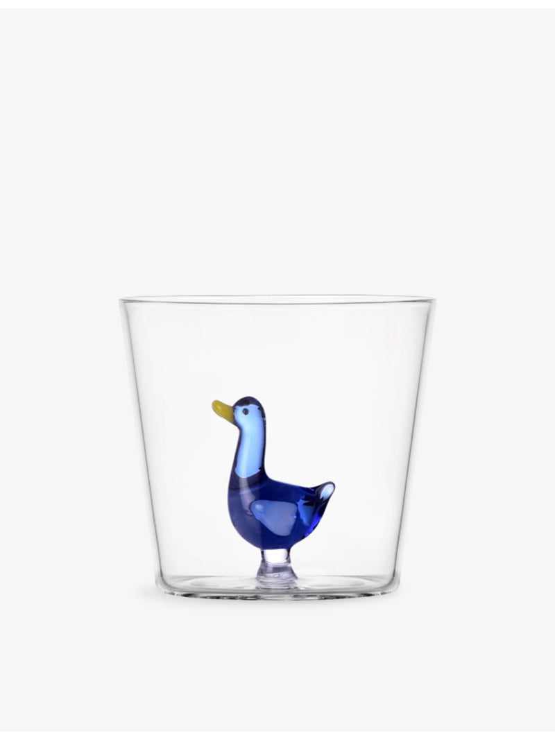Ichendorf goose glass tumbler 8cm tall (British brand)