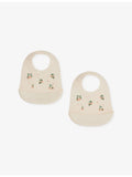 Liewood Tilda two-pack silicone bibs floral pattern, UK version