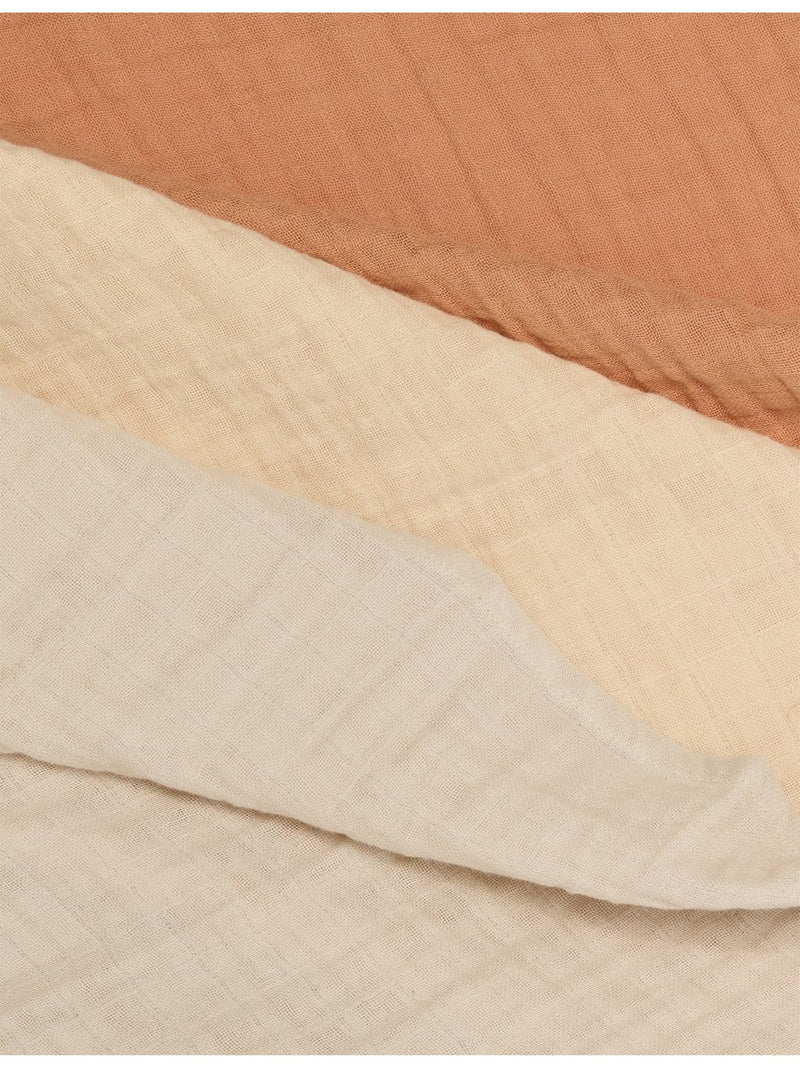 Liewood cotton muslin squares set of three 65cm (British brand)