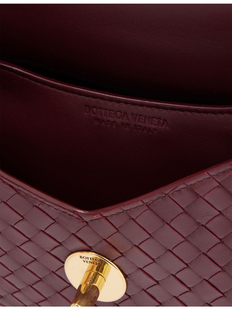 Bottega Veneta Knot leather shoulder bag 25cm (British brand)