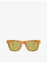 selfridges Brunello Cucinelli Mr.Brunello Pillow-Frame Acetate Sunglasses- Buy online at McGrocer