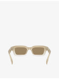 Brunello Cucinelli Marla acetate sunglasses rectangle frame BC4019S - British product