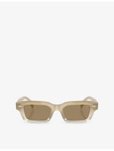 selfridges Brunello Cucinelli Marla Rectangle-Frame Acetate Sunglasses- Buy online at McGrocer