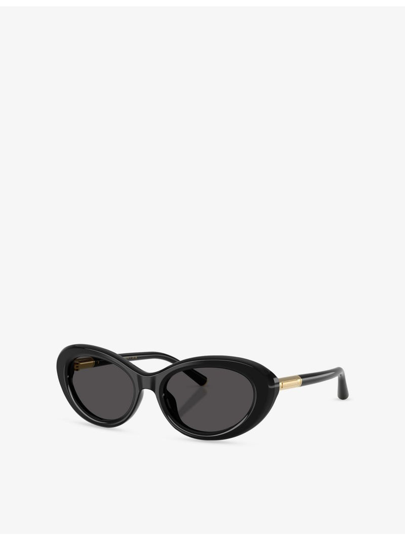 Dolce & Gabbana DG4519 round-frame acetate sunglasses, UK version