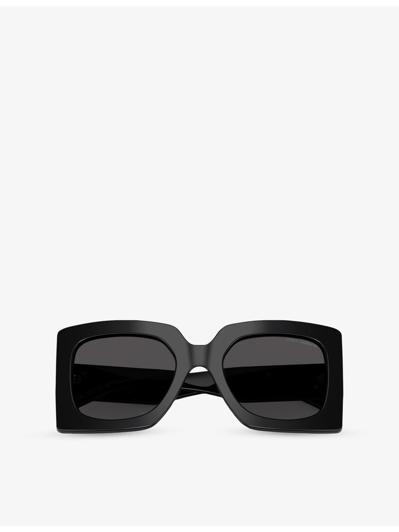 Dolce & Gabbana DG4525B square-frame acetate sunglasses - British product