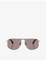 selfridges Moncler Vitessa Aviator-Frame Metal Sunglasses- Buy online at McGrocer
