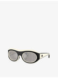 Moncler Ramillon round-frame acetate sunglasses (British brand)
