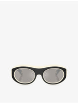 selfridges Moncler Ramillon Round-Frame Acetate Sunglasses- Buy online at McGrocer