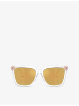 selfridges Michael Kors Menaggio Square-Frame Acetate Sunglasses- Buy online at McGrocer