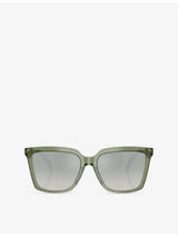 selfridges Michael Kors Menaggio Square Acetate Sunglasses- Buy online at McGrocer