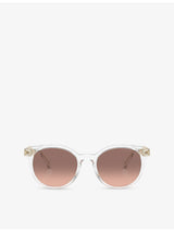 selfridges Michael Kors Pienza Round-Frame Acetate Sunglasses- Buy online at McGrocer