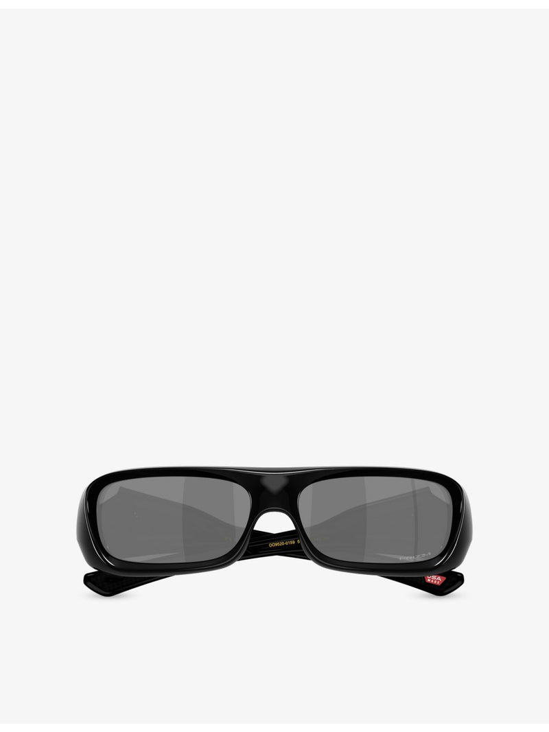 Oakley Permian rectangle-frame nylon sunglasses - British product