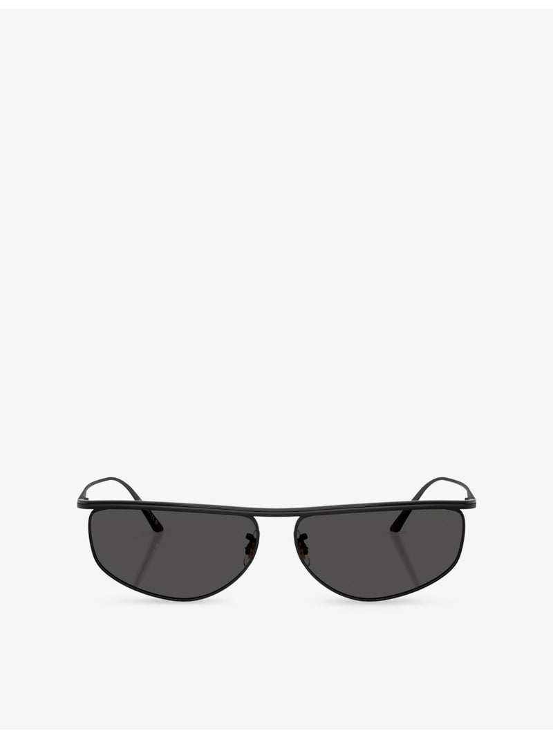 Oliver Peoples oval acetate sunglasses OV1367S, imported from the UK