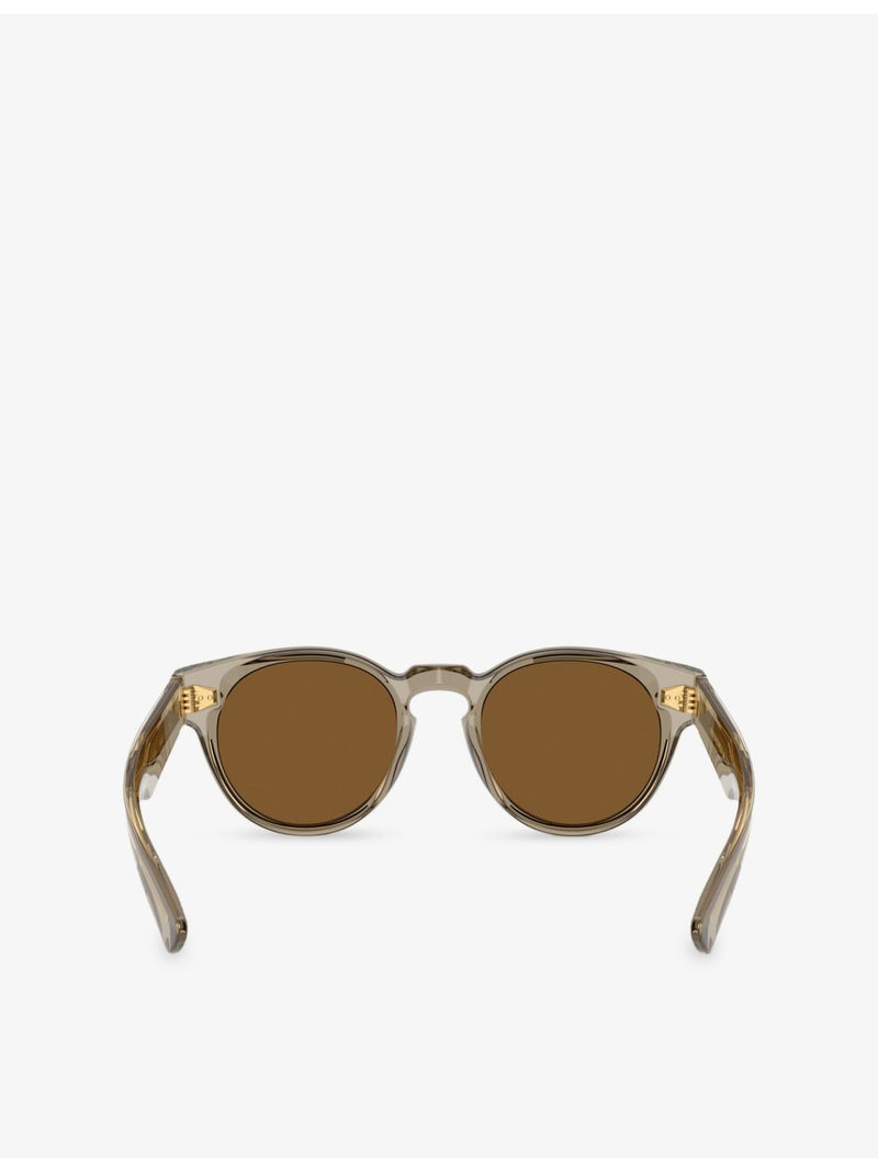 Oliver Peoples Hayton round acetate sunglasses - British product