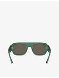 Ray-Ban RB2218 irregular acetate sunglasses 55mm, UK version