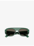Ray-Ban RB2218 irregular acetate sunglasses 55mm, UK version