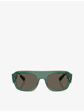 Ray-Ban RB2218 irregular acetate sunglasses 55mm, UK version