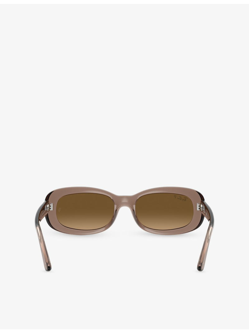 Ray-Ban sunglasses RB2221 oval-frame acetate, imported from the UK