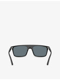Ray-Ban RB2222 square-frame acetate sunglasses - British product