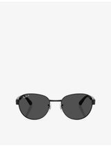 selfridges Ray-Ban RB3766CH Round-Frame Acetate Sunglasses- Buy online at McGrocer