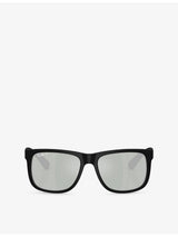 selfridges Ray-Ban Justin Classic Square Nylon Sunglasses 54mm- Buy online at McGrocer