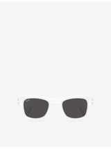 selfridges Ray-Ban Wayfarer Puffer Square-Frame Nylon Sunglasses- Buy online at McGrocer