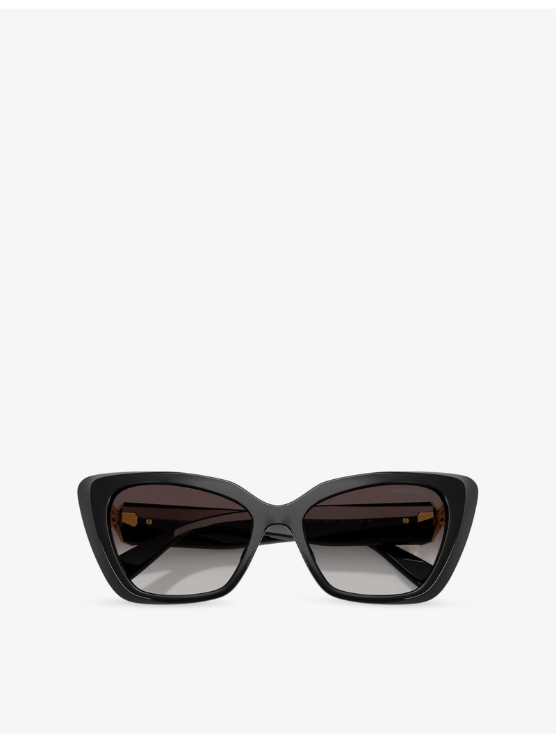 Swarovski SK6047 cat-eye sunglasses with UV lenses, UK version