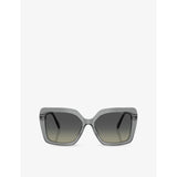 selfridges Swarovski SK6049 Irregular-Frame Acetate Sunglasses- Buy online at McGrocer
