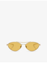 selfridges Tiffany & Co. Irregular-Frame Metal Sunglasses- Buy online at McGrocer