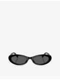 Tiffany & Co. oval frame acetate sunglasses, UK version