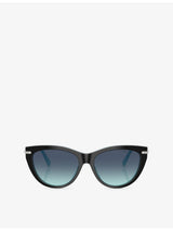 selfridges Tiffany & Co. Cat-Eye Acetate Sunglasses TF4253- Buy online at McGrocer