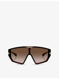 Versace Medusa Horizon injected sunglasses VE4461, UK version