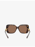 Versace square-frame injected sunglasses VE4499U (British brand)