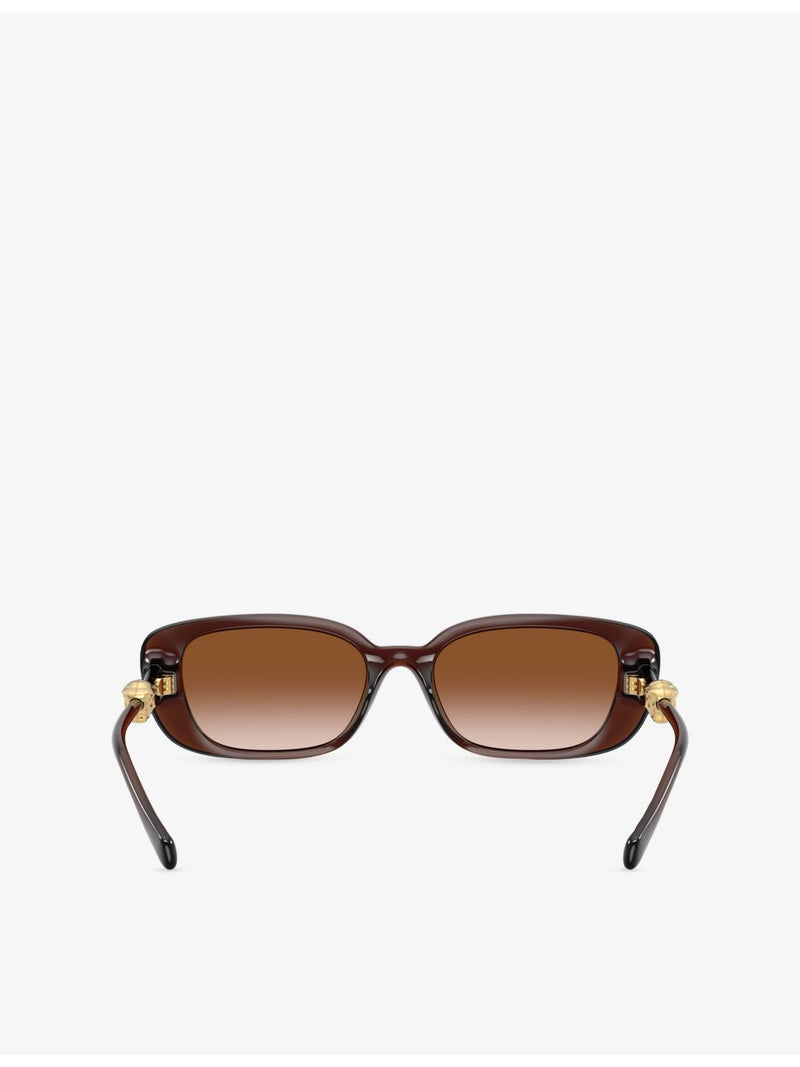 Versace VE4504D pillow-frame injected sunglasses, imported from the UK