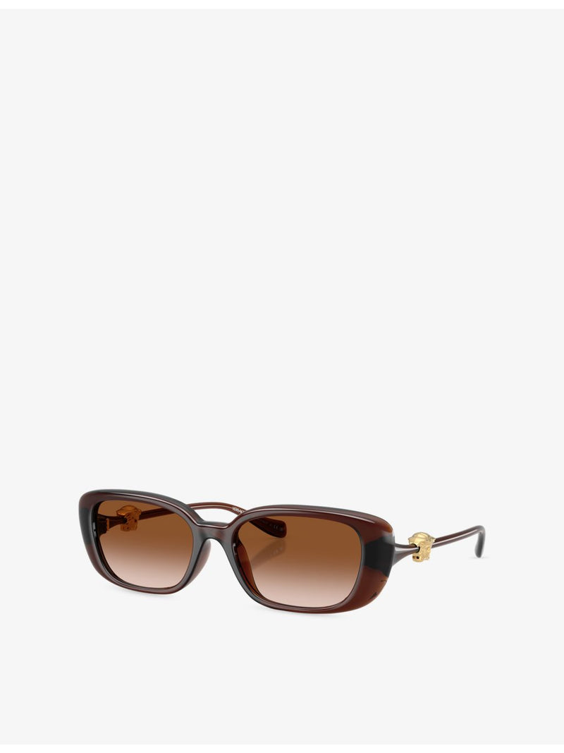 Versace VE4504D pillow-frame injected sunglasses, imported from the UK