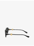 Versace VE4504D pillow-frame injected sunglasses, imported from the UK