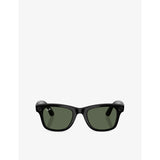 selfridges Ray-Ban Wayfarer Square-Frame Injected Meta AI Glasses RW4012 Lens 5cm- Buy online at McGrocer