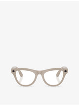 selfridges Ray-Ban x Meta Skyler Cat-Eye Frame Meta AI Glasses- Buy online at McGrocer