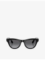 selfridges Ray-Ban Skyler Cat-Eye Meta AI Glasses- Buy online at McGrocer